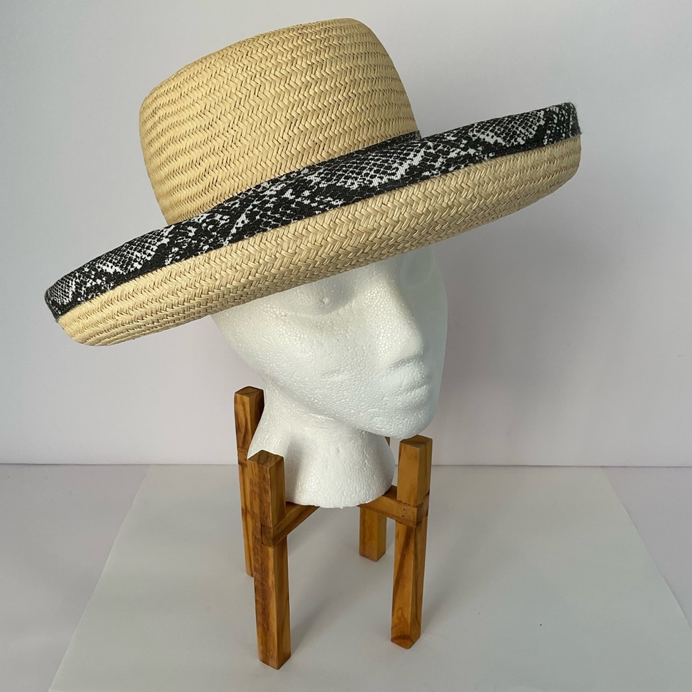 Commodore Straw Sun Hat